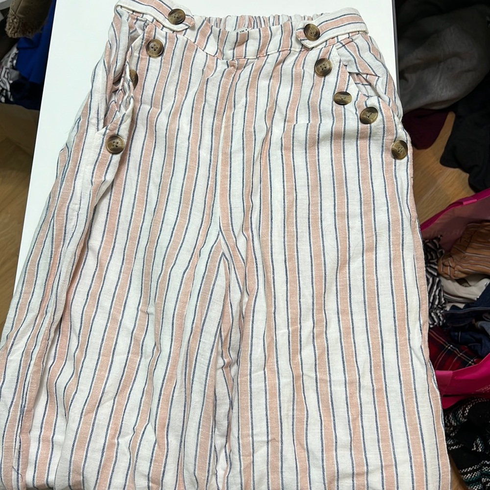 American eagle striped pants